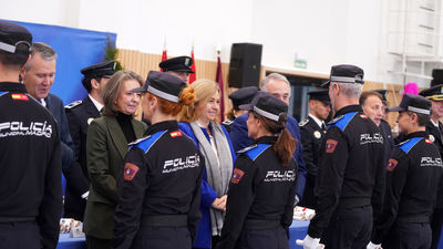 Toman posesión los nuevos policías municipales antiguos agentes de Movilidad