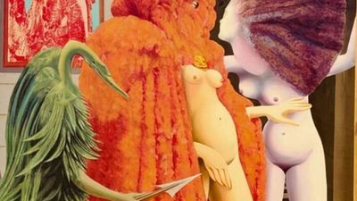 Una macabra exposición del dadaísta Max Ernst en la Sala Goya