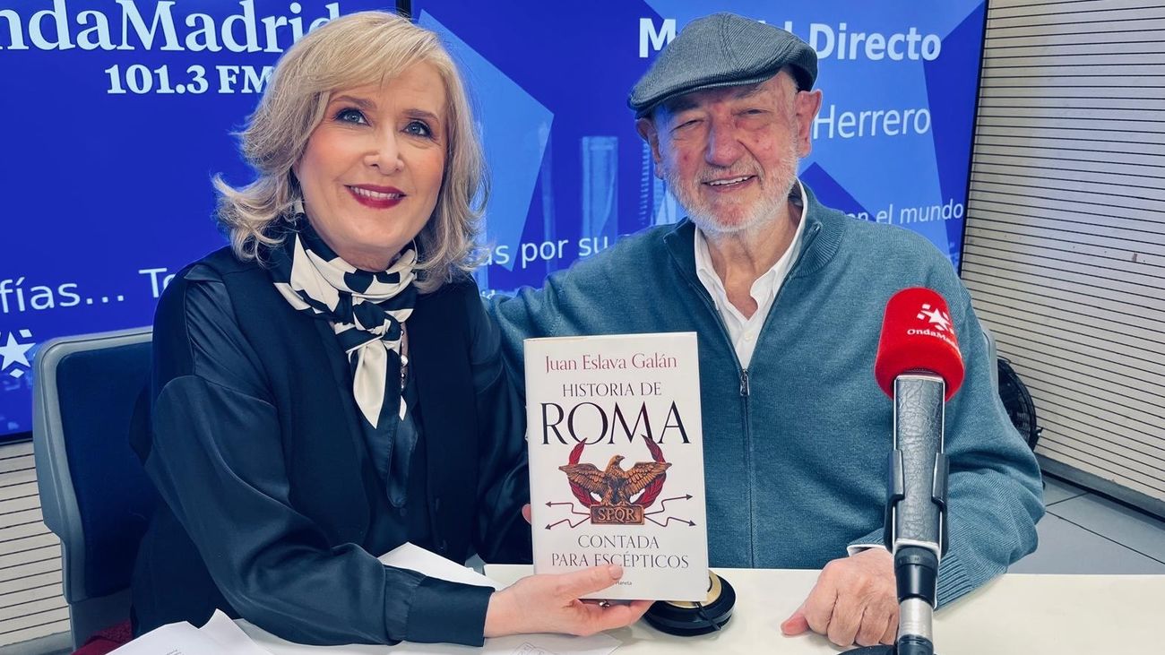 Nieves Herrero y Juan Eslava Galán