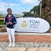 Sofía Kusum, campeona de Madrid universitaria de golf