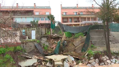 Nuevos derrumbes por la crecida de las aguas en Arroyomolinos