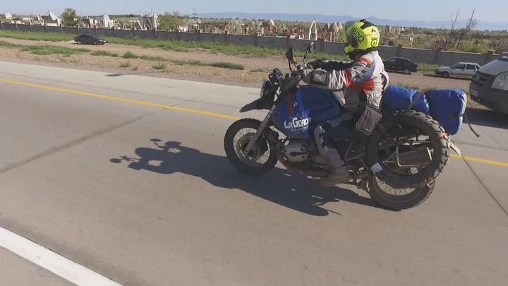 Kirguistán de camino a Kazajistán