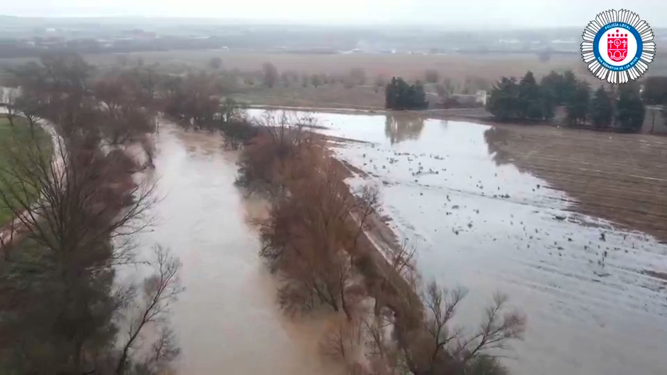 La lluvia da una tregua pero se vigilan las zonas inundables de la Comunidad de Madrid