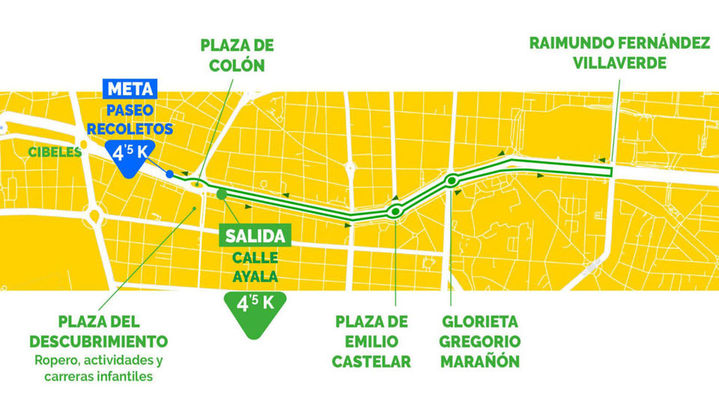 Circuito de 4'5 km de la Carrera contra el cáncer / CARRERA CONTRA EL CÁNCER