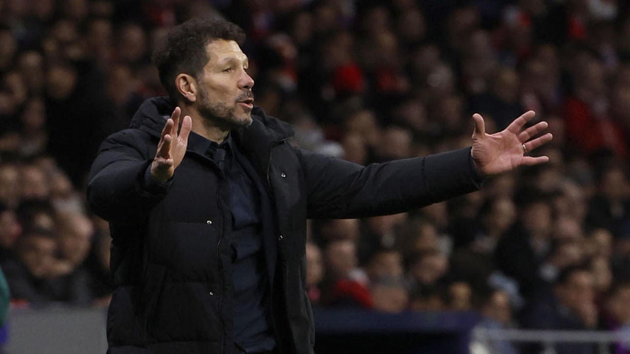 Simeone: "Estoy orgulloso de mis jugadores"