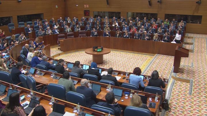 Pleno de la Asamblea de Madrid