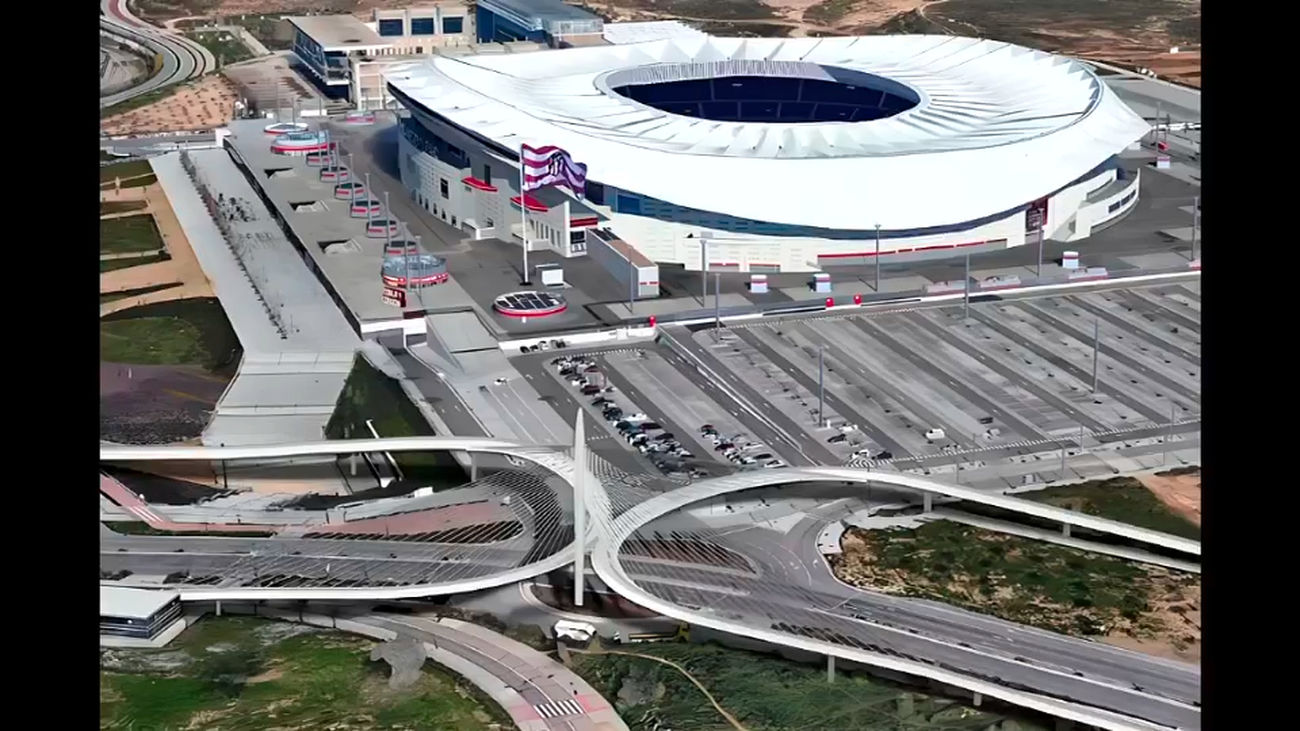 La pasarela de Manterola, desmantelada por Madrid Río, puede acabar junto al estadio Metropolitano