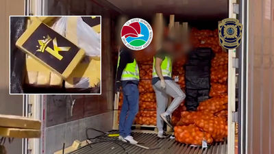 Operación antidroga: Incautan una tonelada de cocaína camuflada entre cebollas