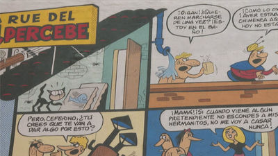 Carabanchel acoge el primer día oficial de Francisco Ibáñez con un mural de '13, Rue del Percebe'