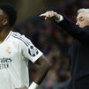 Ancelotti: "Un jugador como Vinícius para mí es indiscutible"