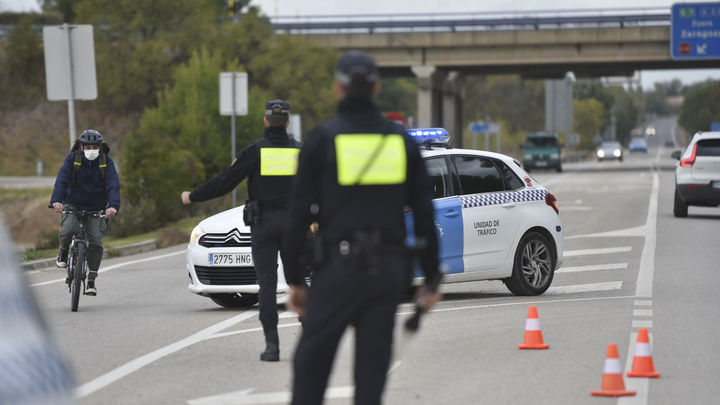 Control de policía durante el confinamiento / EUROPA PRESS