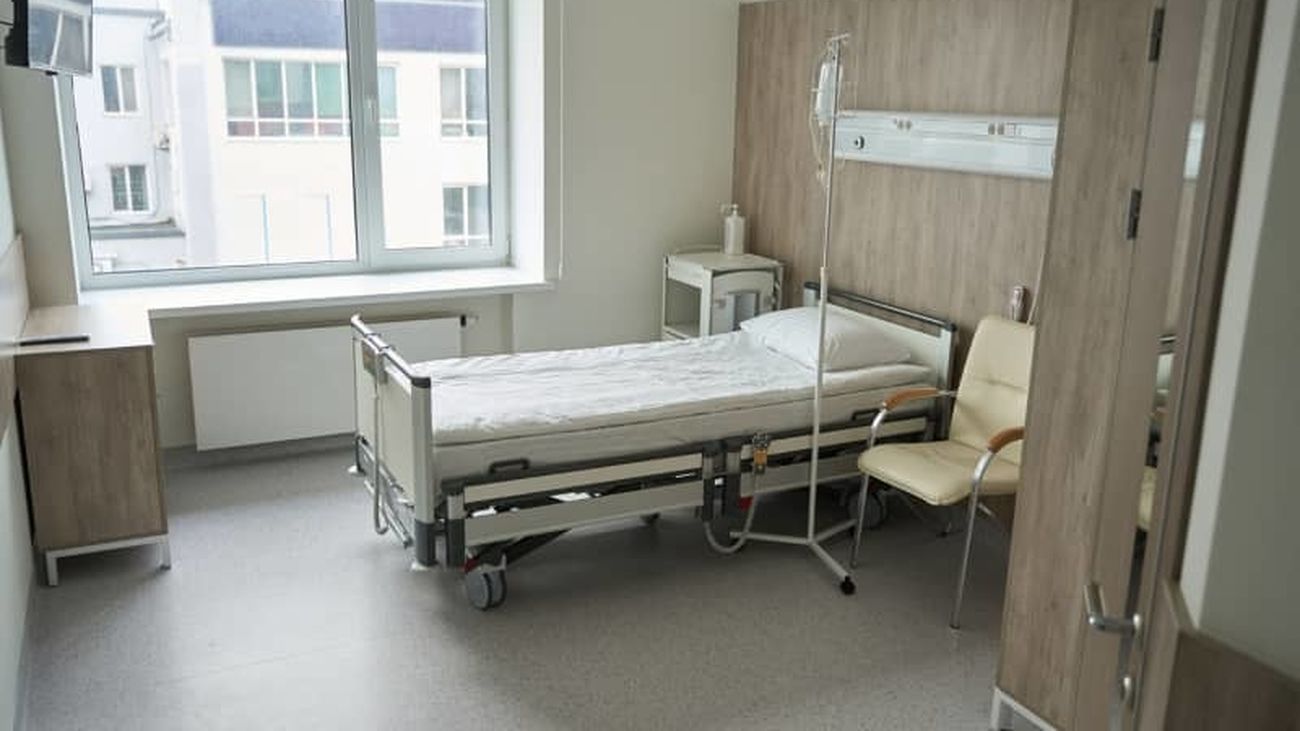 Habitación de un hospital privado