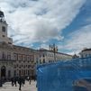 La Puerta de Sol se prepara ya para instalar toldos  de sombra con los que combatir el calor este verano