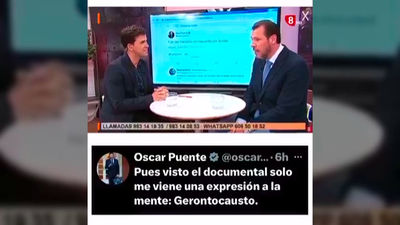 Oscar Puente pasa de calificar de  "gripe" la pandemia,  a acusar de "gerontocausto" la gestión de Madrid