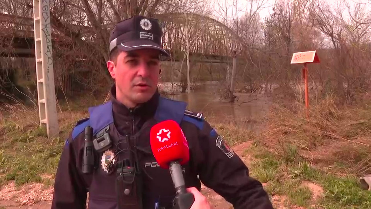 Mejorada del Campo vigila los ríos Jarama y Henares ante el riesgo de inundaciones