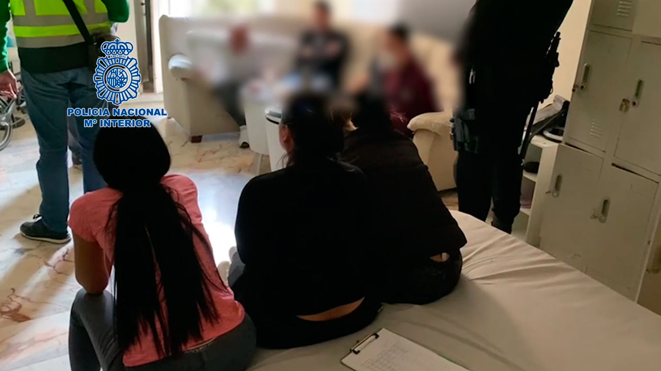 Desmantelada en Madrid una red criminal dedicada a la explotación sexual y al tráfico de drogas
