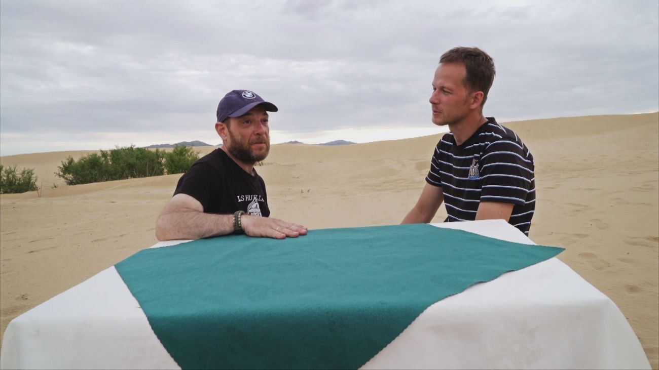 Mongolia y el paisaje espectacular del desierto del Gobi