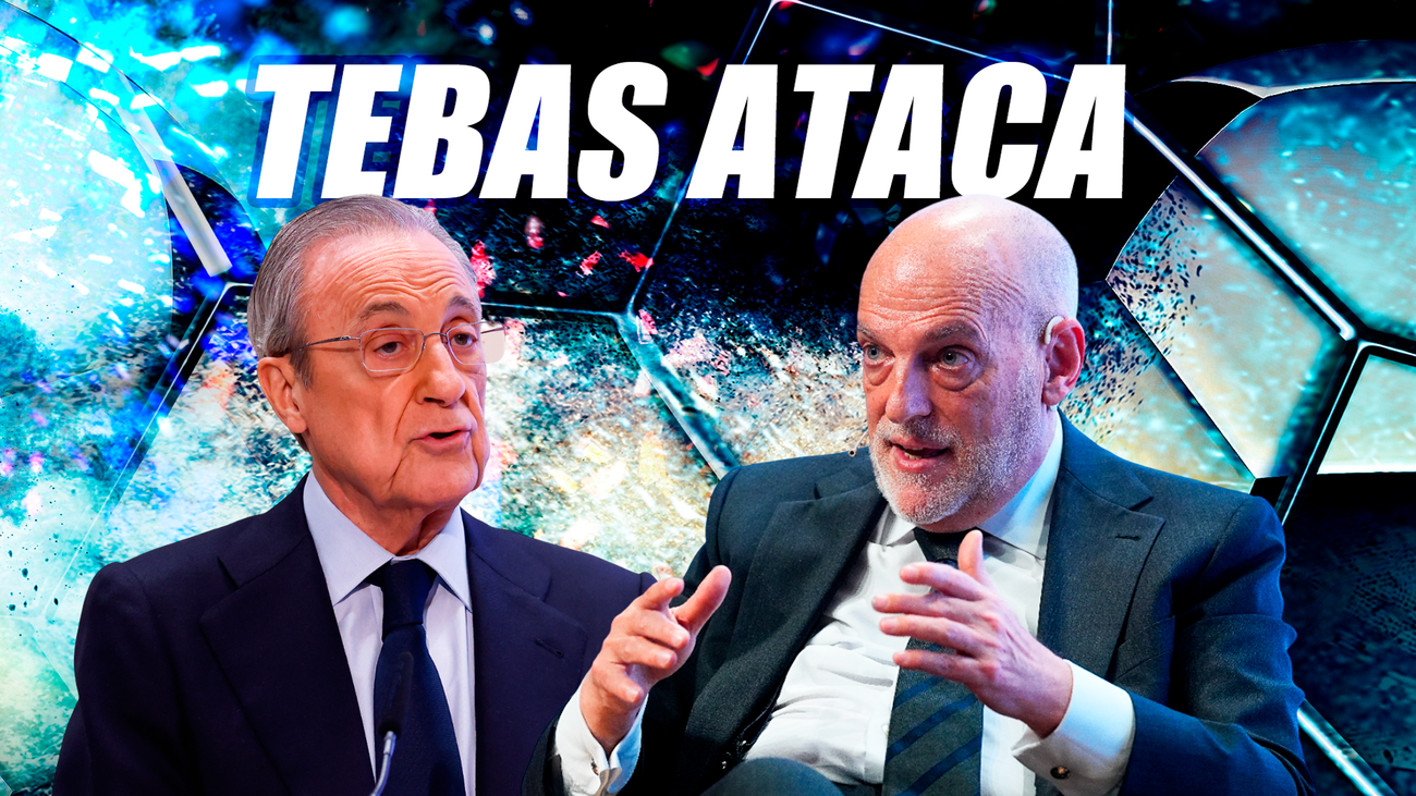 Tebas arremete contra Florentino Pérez por los horarios