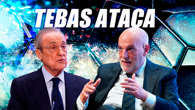 Tebas arremete contra Florentino Pérez por los horarios