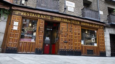 El madrileño restaurante Botín, el más antiguo del mundo, cumple 300 años