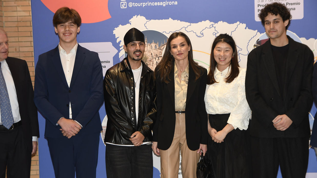 Segunda parada de la reina Letizia en el Tour del Talento