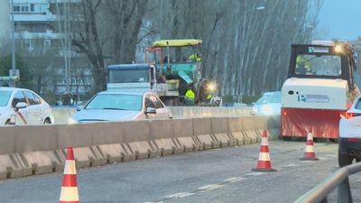 Fin a la pesadilla de los baches en la A-5 con el asfaltado de los tramos del soterramiento
