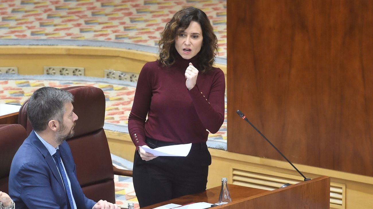 Ayuso pide a la UE que "despierte y se entere del Gobierno de Sánchez, que obvia la protección de fronteras"