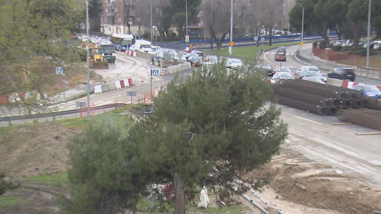 Desvíos de tráfico desde este lunes para demoler el paso inferior de la A-5 hacia Boadilla