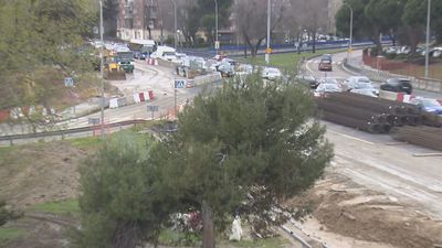 Desvíos de tráfico desde este lunes para demoler el paso inferior de la A-5 hacia Boadilla