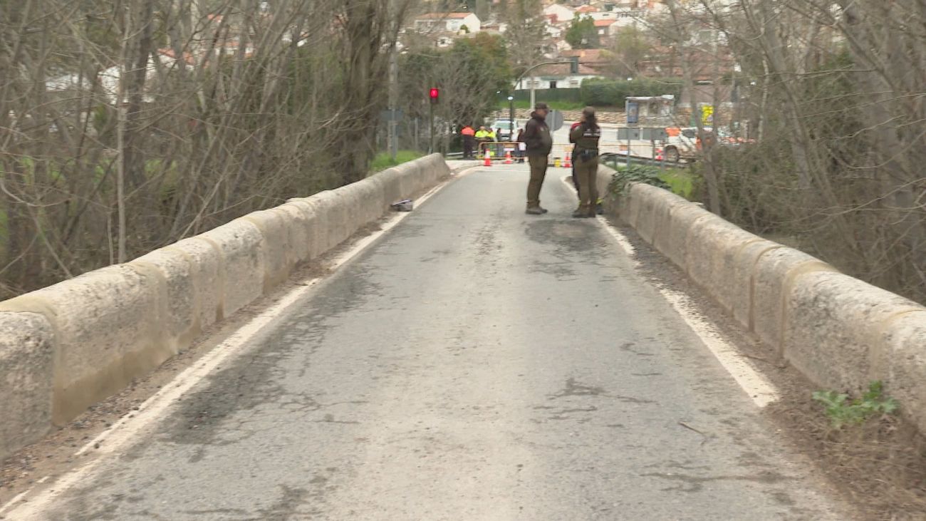 Continúa el corte de la M-215 entre Madrid y Guadalajara