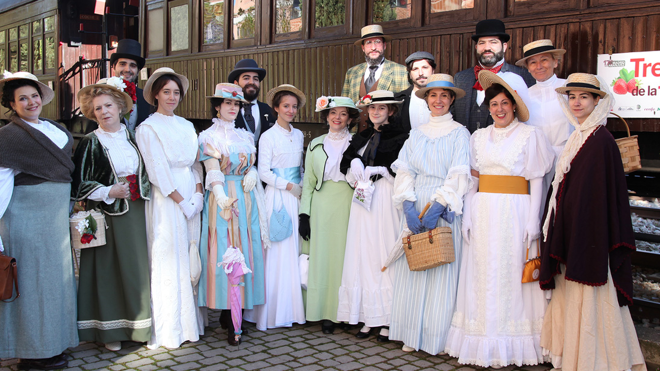 ¡Viajeros al tren! Comienza a circular el Tren de la Fresa