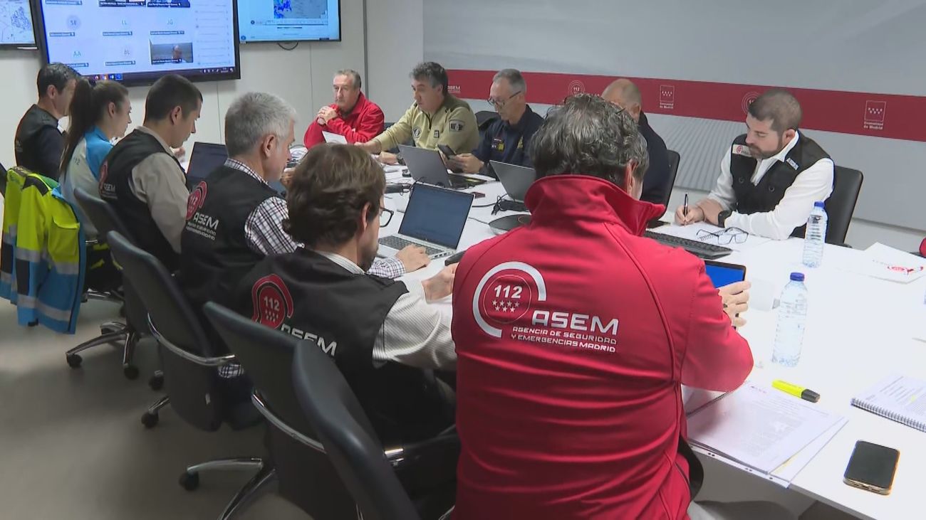 El 112 gestiona más de 120 incidencias en la Comunidad de Madrid por las lluvias