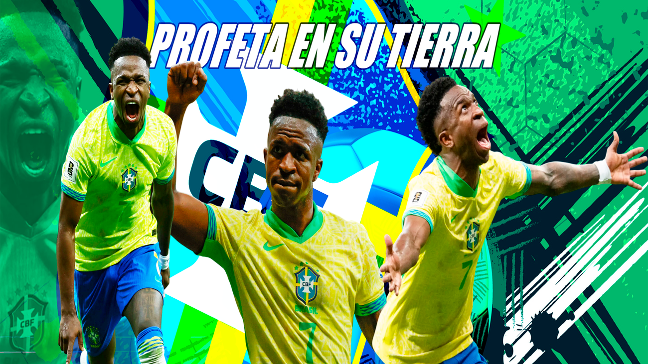 Vinicius, decisivo contra Colombia