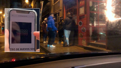 Un 'after' clandestino junto a Gran Vía, pesadilla de muchos vecinos de jueves a lunes