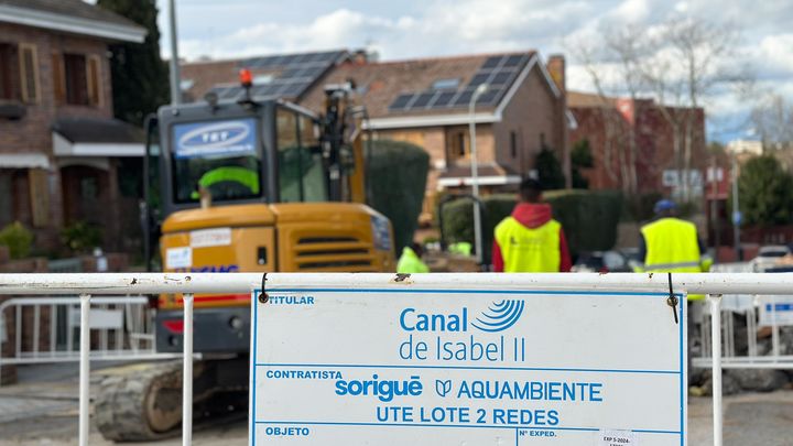 Obras del Canal de Isabel II