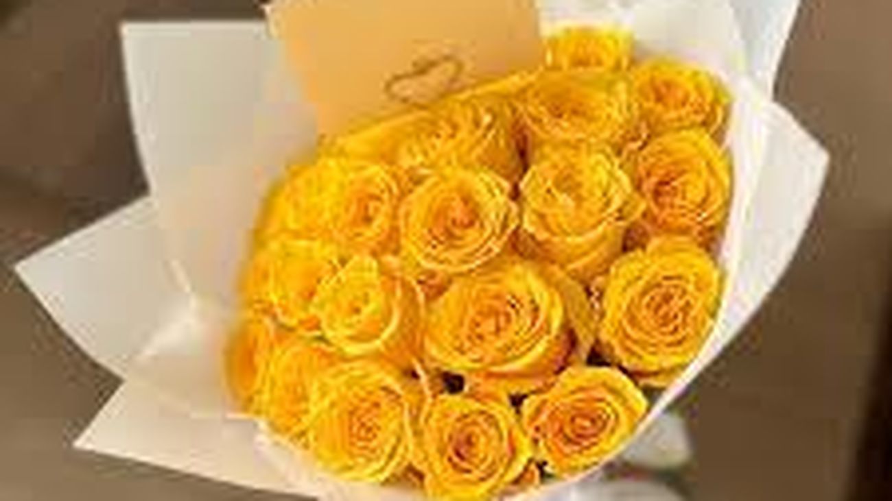 Ramo de flores amarillas