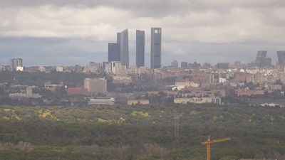 Las lluvias se retiran de Madrid este domingo aunque sigue el frío