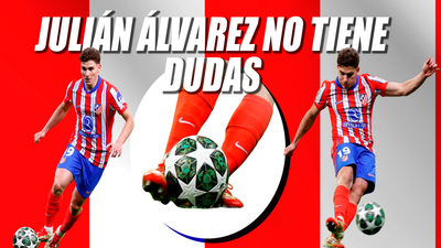 Julián Álvarez: "Vi mil veces el penalti, la regla tiene que ser más clara"