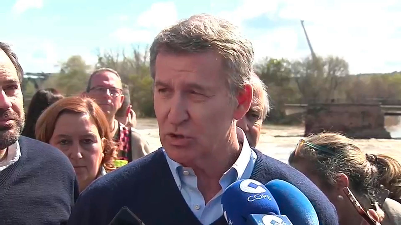 Feijóo reclama un Plan Nacional del Agua: "Debemos evitar pérdida de vidas"