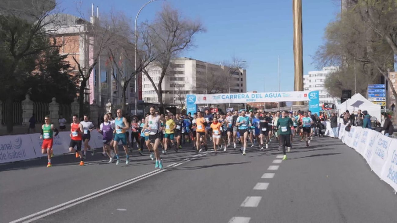 4.500 corredores participan en Madrid en la Carrera del Agua