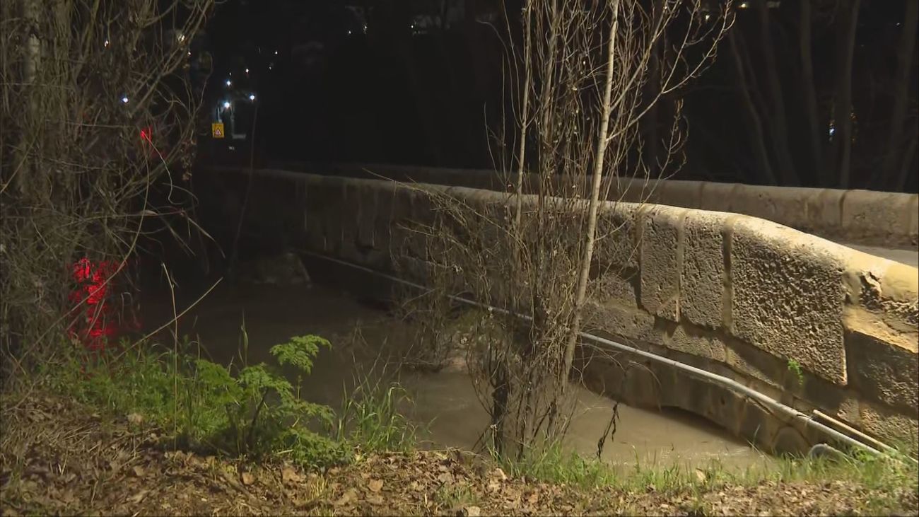 El Puente del Molino, en Ambite, en riesgo de colapso por la crecida del Tajuña