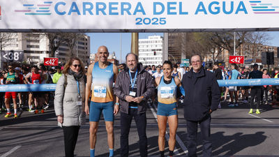 Reyes Estévez y Lidia Campo ganan la Carrera del Agua de Madrid