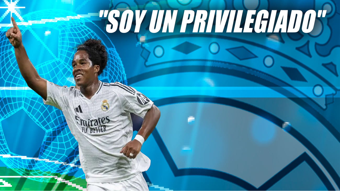 Endrick: "Es un privilegio estar en un club tan grande como el Real Madrid"