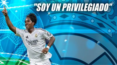 Endrick: "Es un privilegio estar en un club tan grande como el Real Madrid"