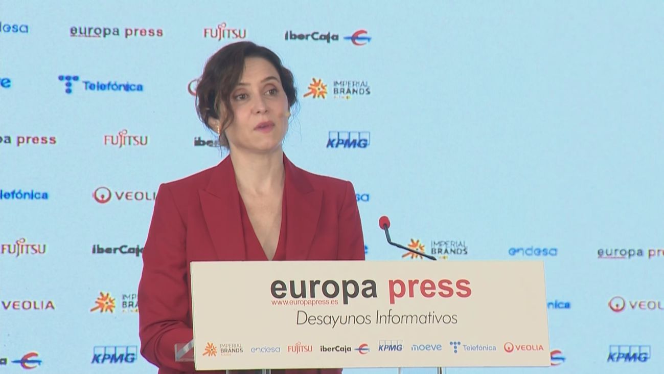 Ayuso carga contra el "régimen de terror" de Sánchez que se dedica a "humillar y desprestigiar" a sus adversarios políticos