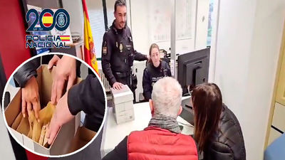 Ejemplo de integridad en Leganés: devuelve una bolsa con 18.900 euros encontrados en la basura