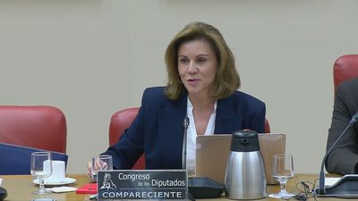 Cospedal reconoce encuentros con Villarejo, pero califica de "ficción" la 'Operación Cataluña'