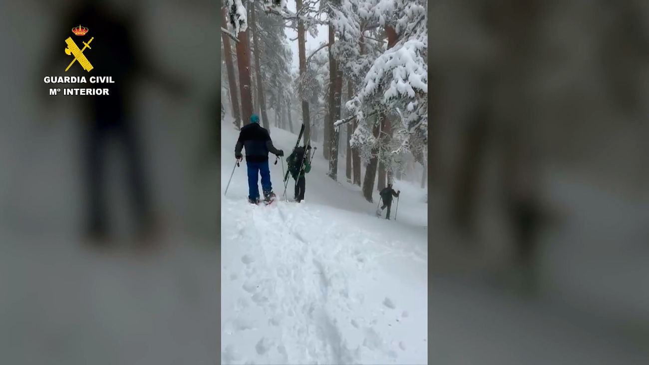 Doble rescate en el Puerto de Navacerrada en las últimas horas