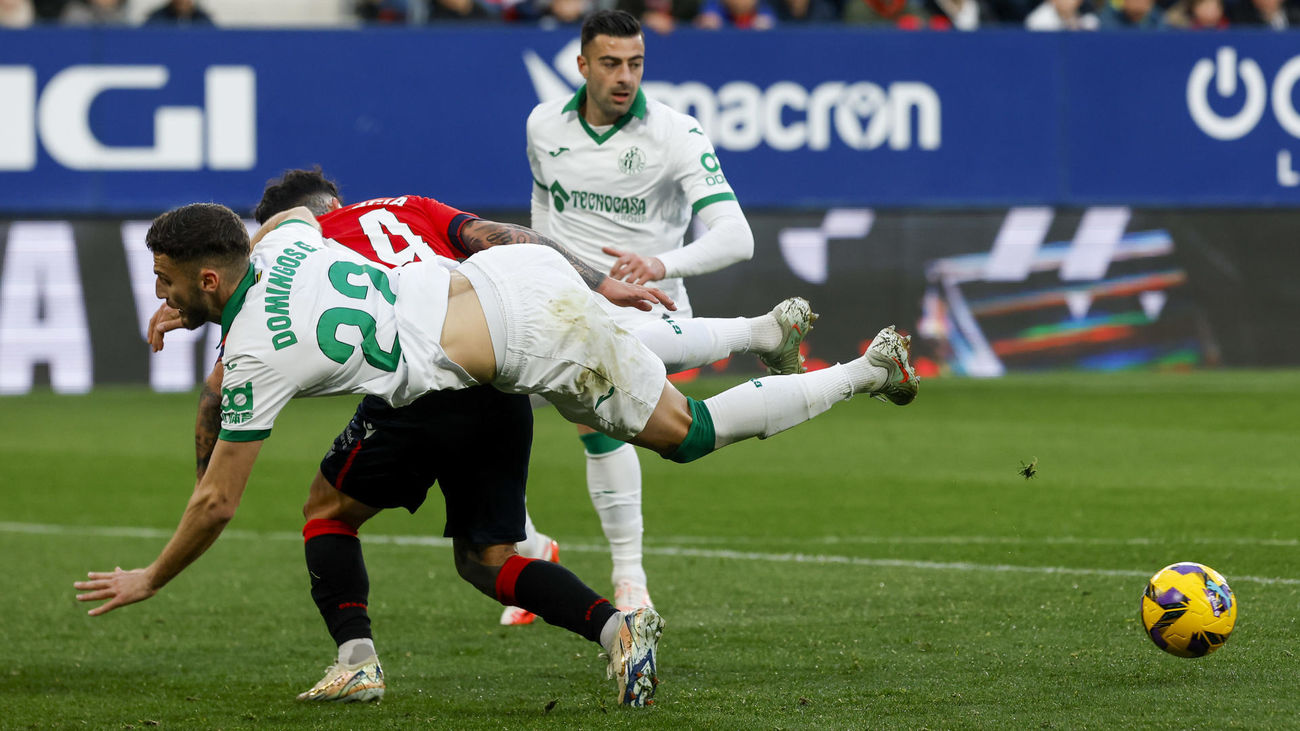 Domingos Duarte ante Osasuna