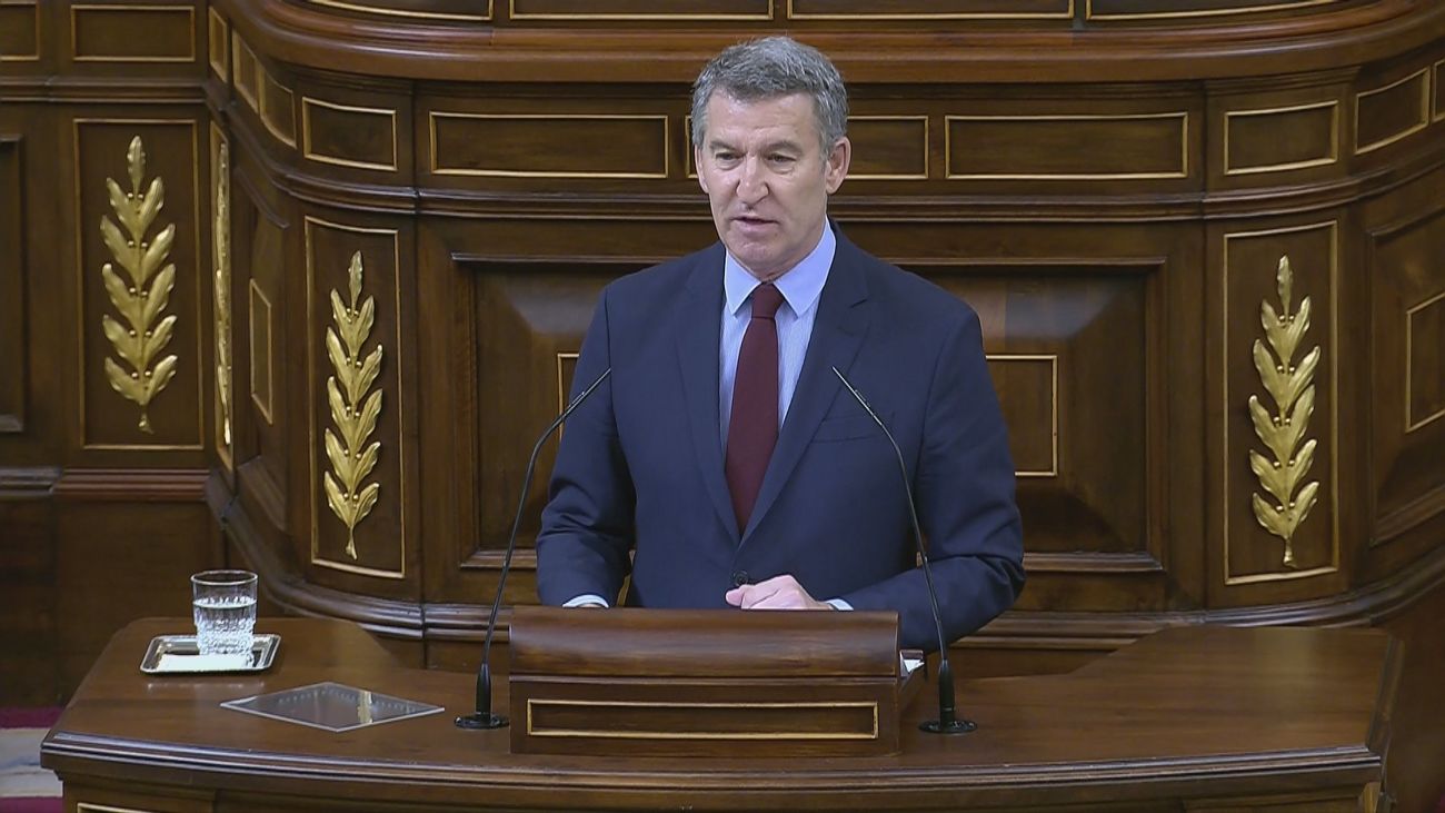 Feijóo reta a Sánchez a presentar ya unos Presupuestos: "Es el primer punto de cualquier plan de Defensa"